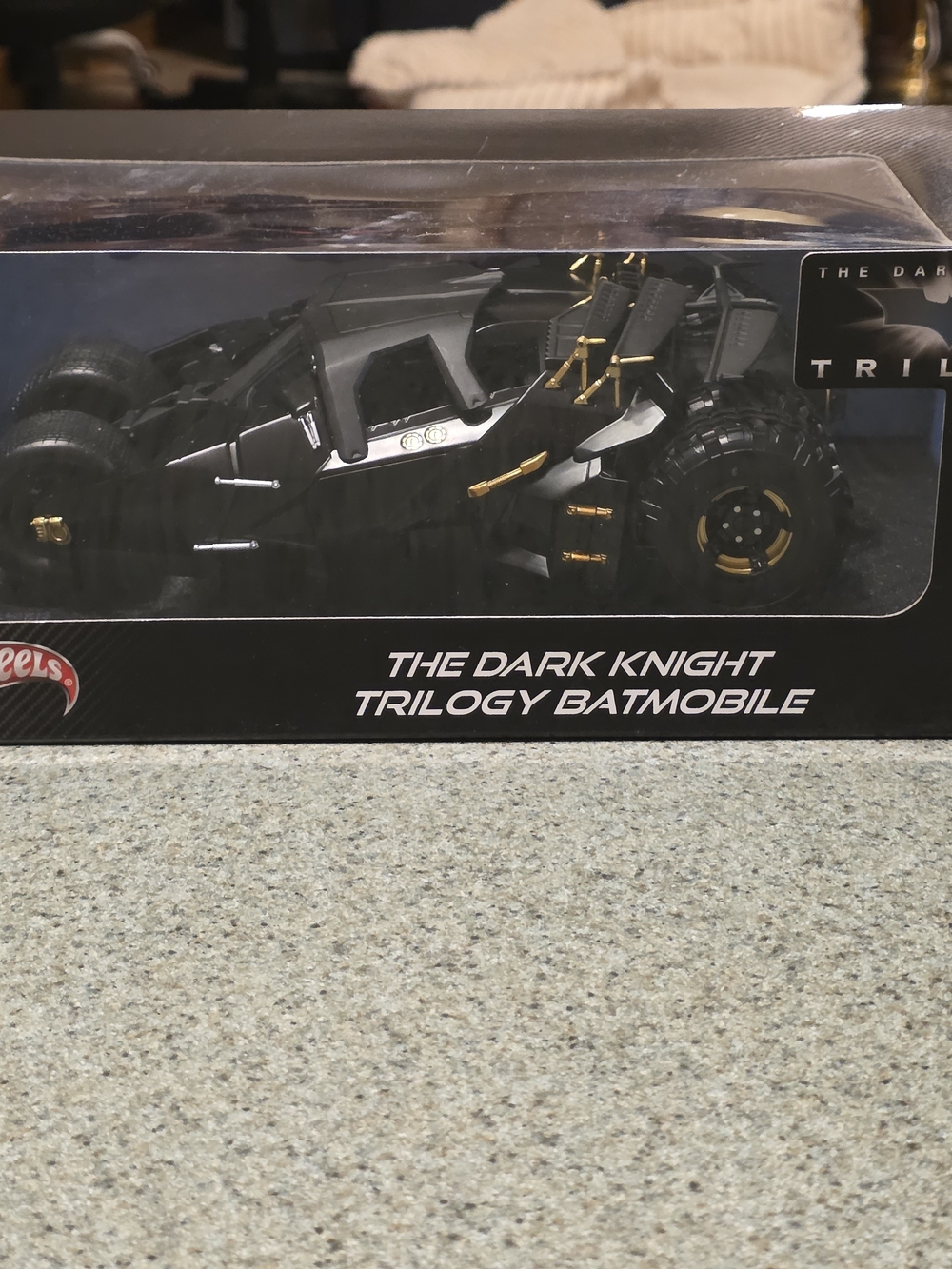 The Dark Knight Batmobile Hot Wheels